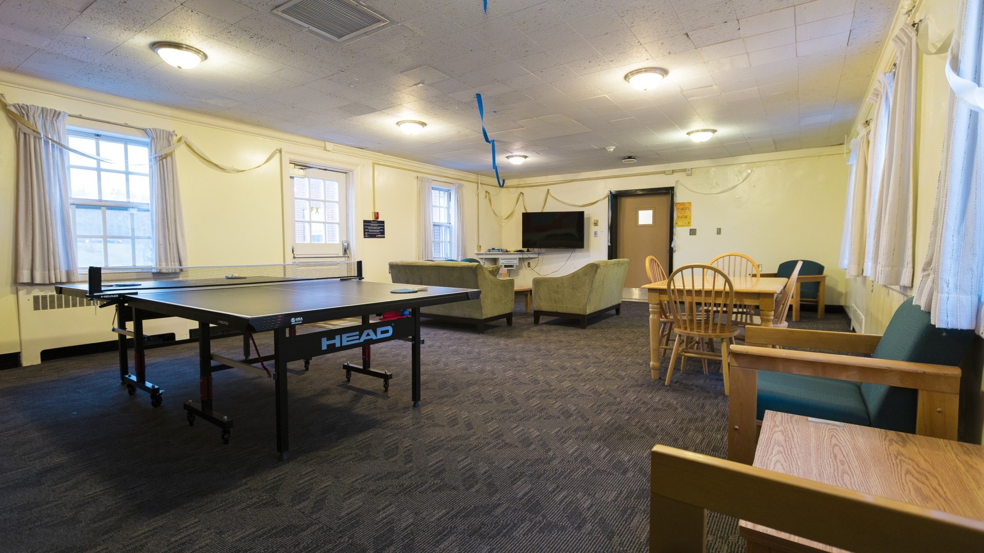 Common area in FX Hall