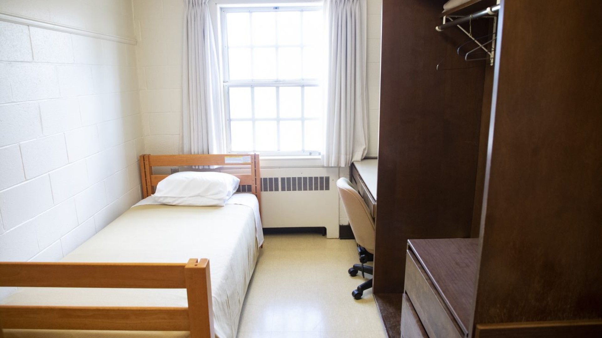 Dorm room in FX Hall
