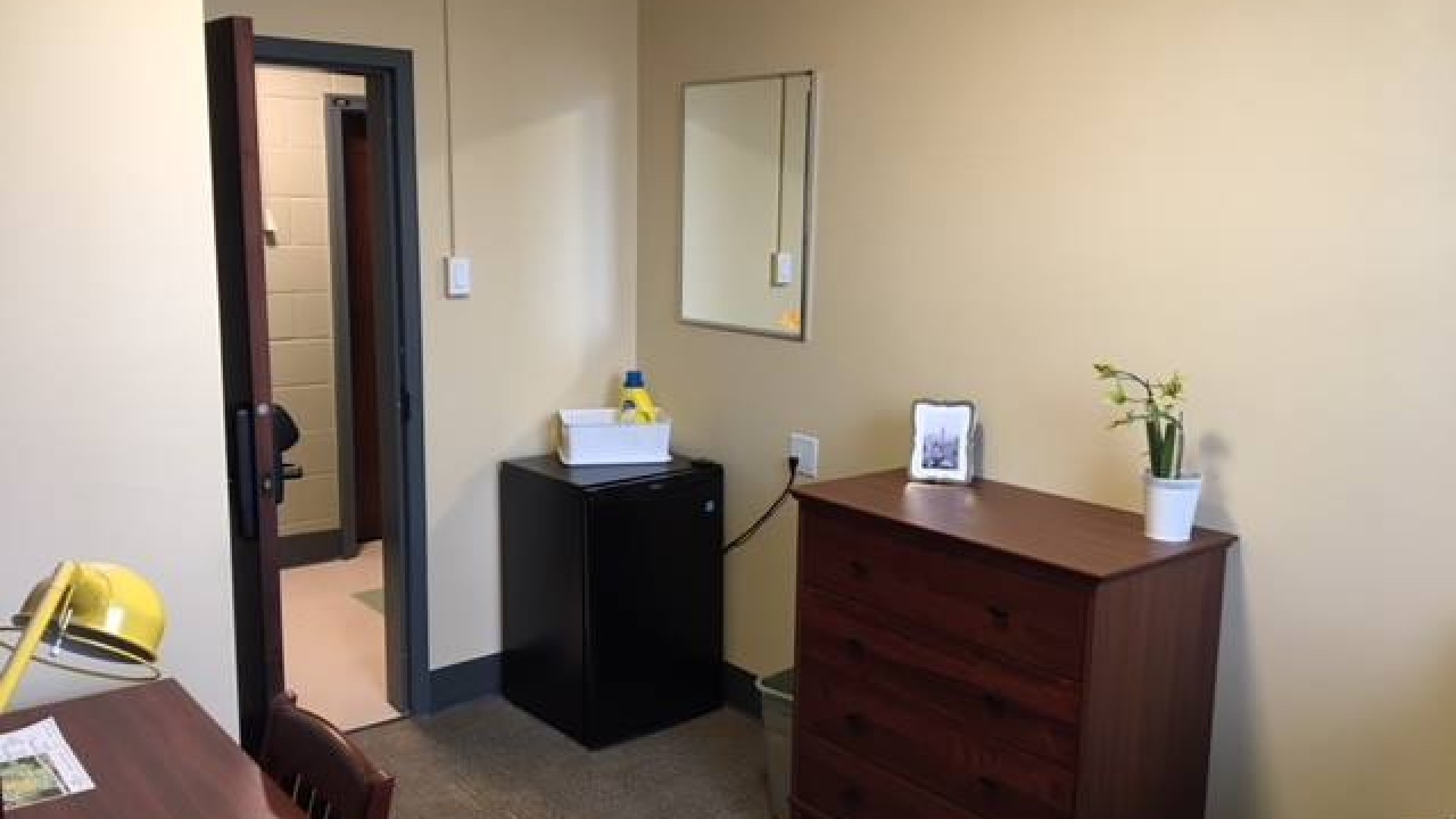 Single room entry view