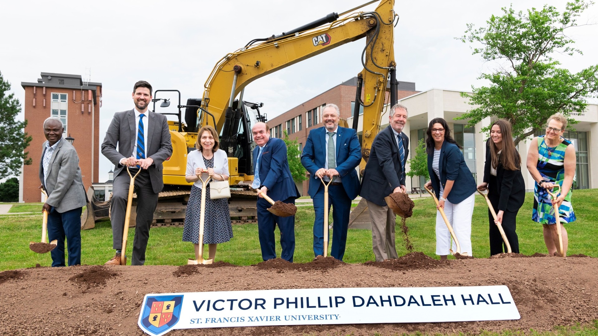 Victor Phillip Dahdaleh Hall groundbreaking 