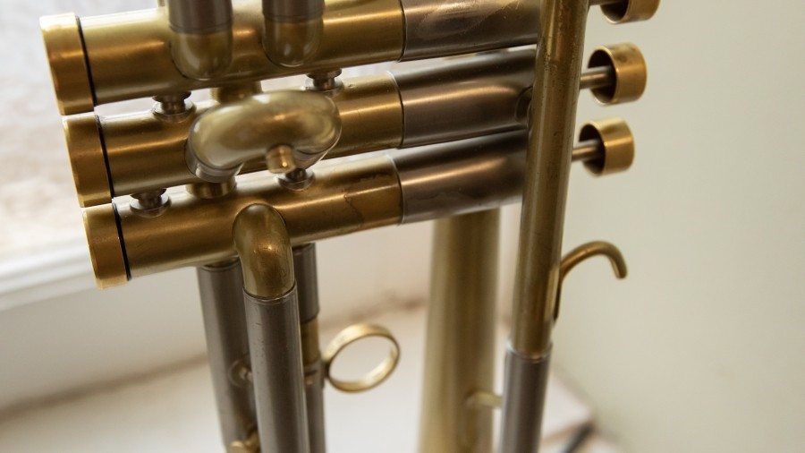Photo of a trumpet