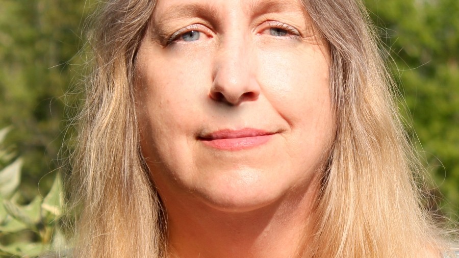 Blonde person portrait