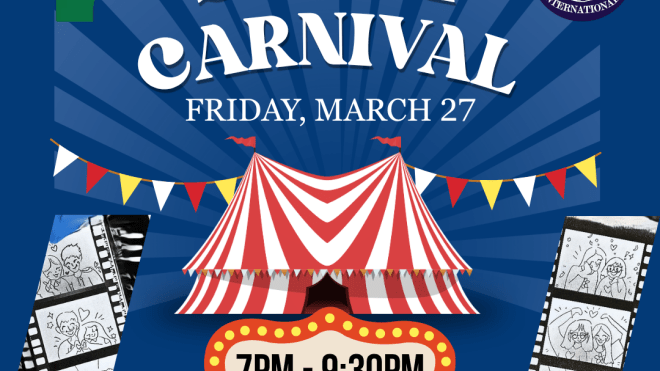 Spring Carnival at Bloomfield Hub, Friday, March 27, 7pm-9:30pm