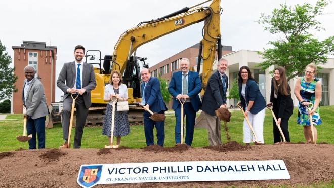 Victor Phillip Dahdaleh Hall groundbreaking 