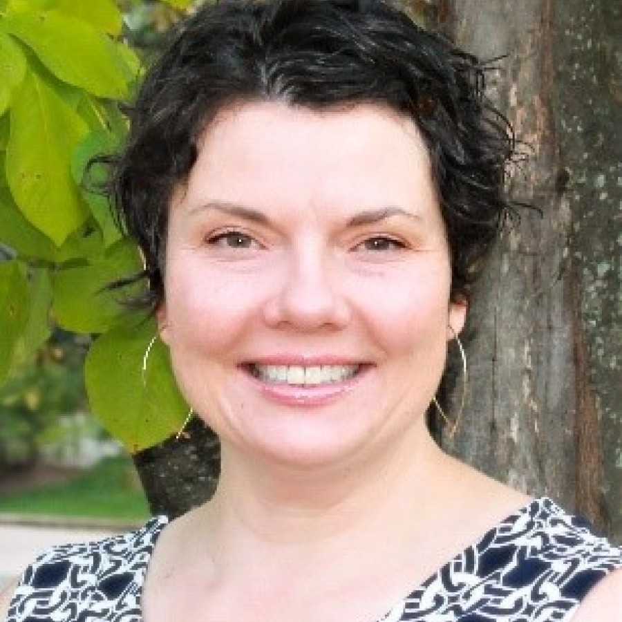 Portrait of person smiling