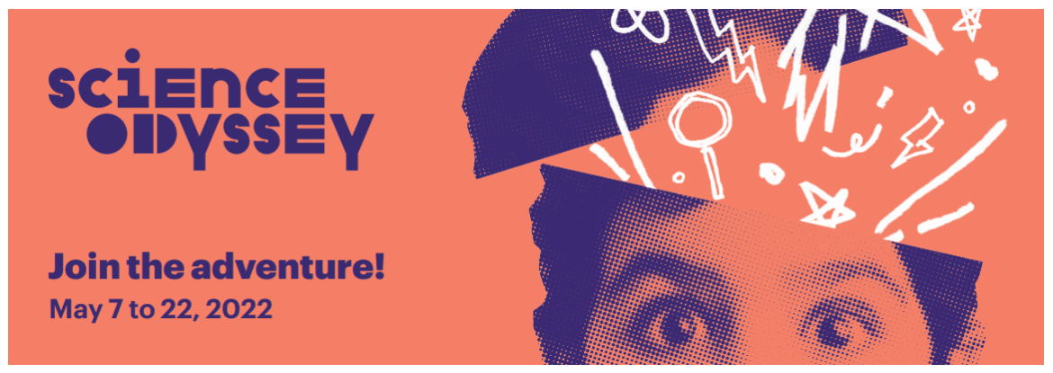 Banner for the Science Odyssey event