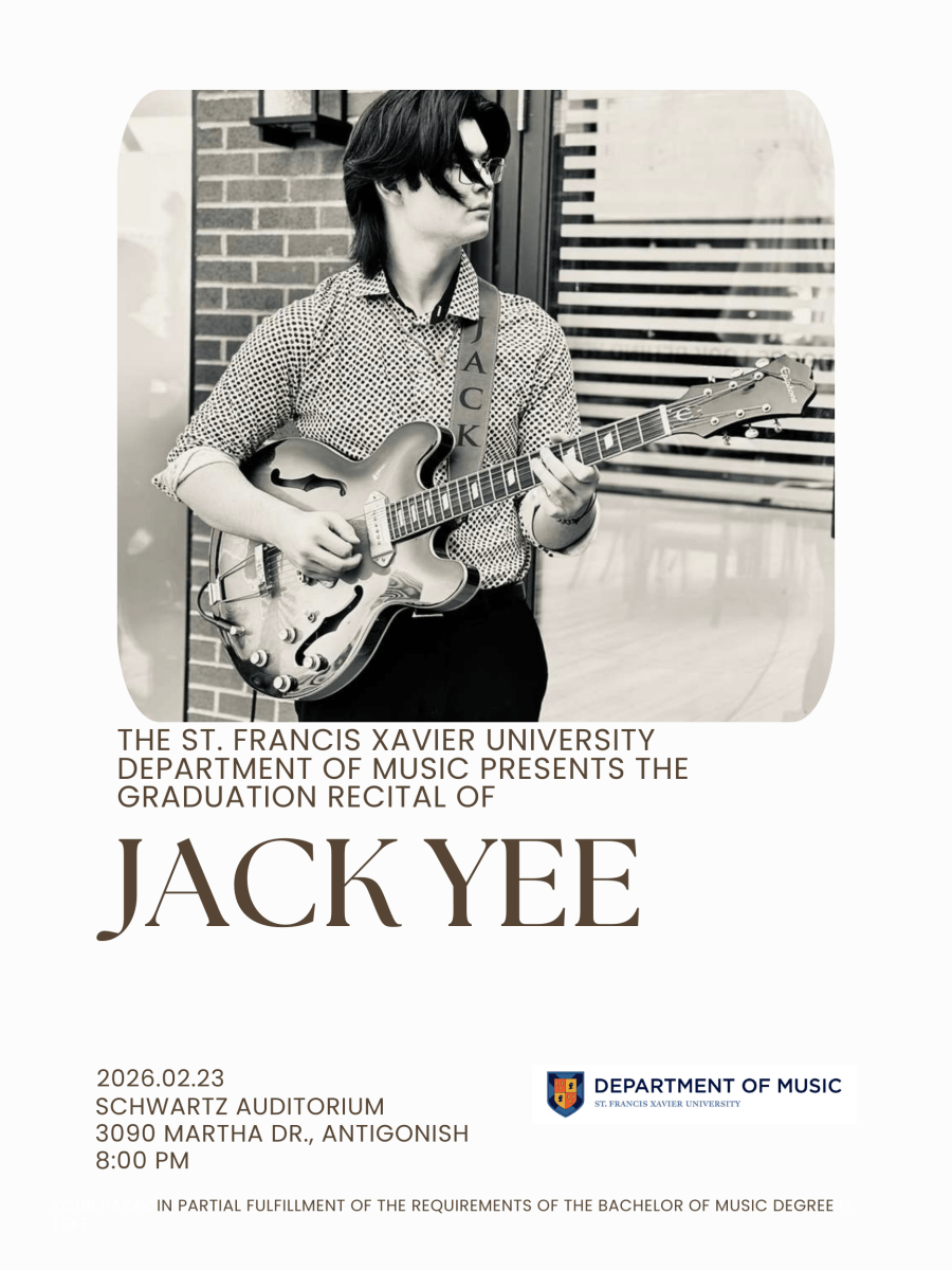 February 23, 2026 @ 8pm - JACK YEE Graduation Recital (Schwartz Auditorium)