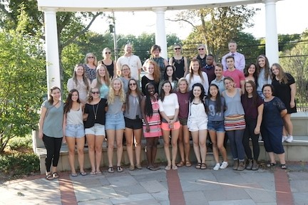 Class photo of SJC students