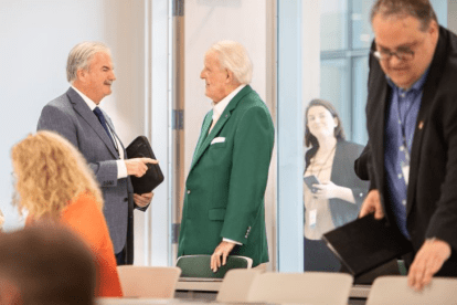 People during the Atlantic Economic Forum