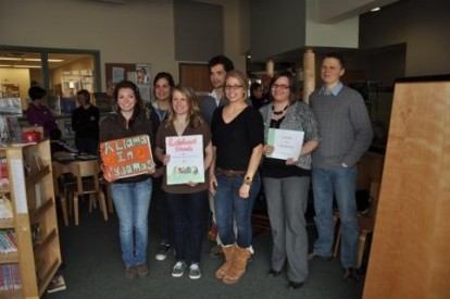 group of instructors in an university event