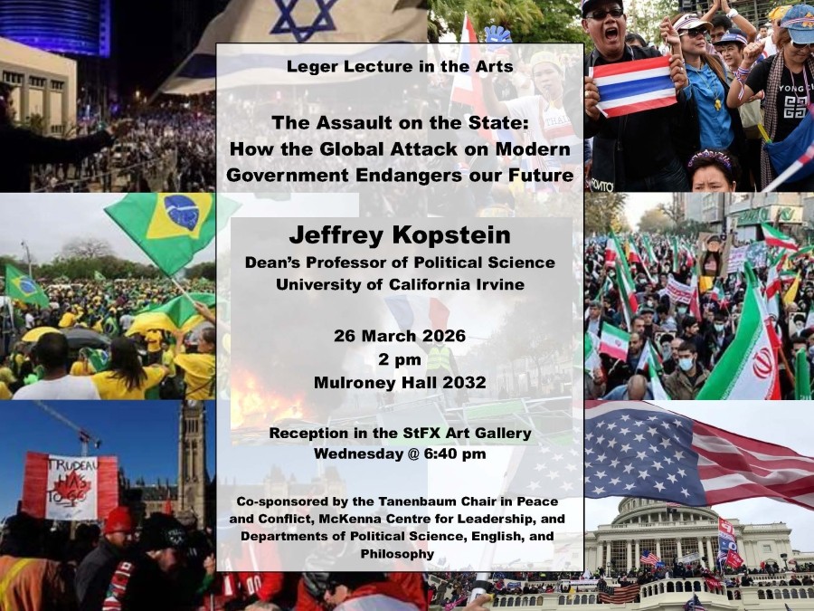 Leger Lecture 2026 presents Professor Jeffrey Kopstein